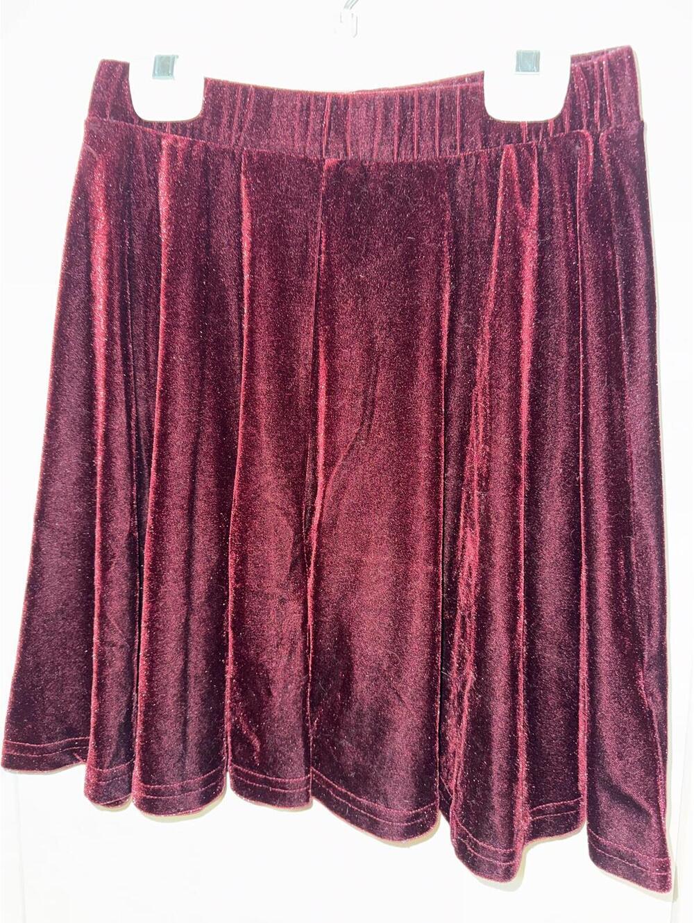 TopShop velour Skirt US 6
